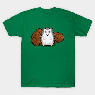 Pixel Art Pinecone hedgehog T-Shirt